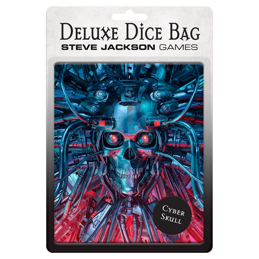 Deluxe Dice Bag Cyberskull
