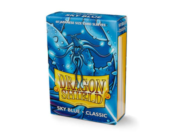 Sleeves - Dragon Shield Japanese - Box 60 - Classic Sky Blue