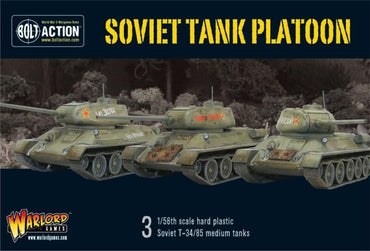 Soviet Tank Platoon - Bolt Action