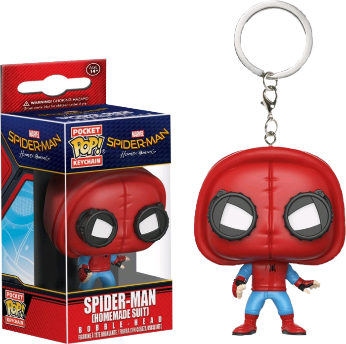 Spider-Man (Homemade Suit) - Spider-Man Homecoming Pop! Keychain