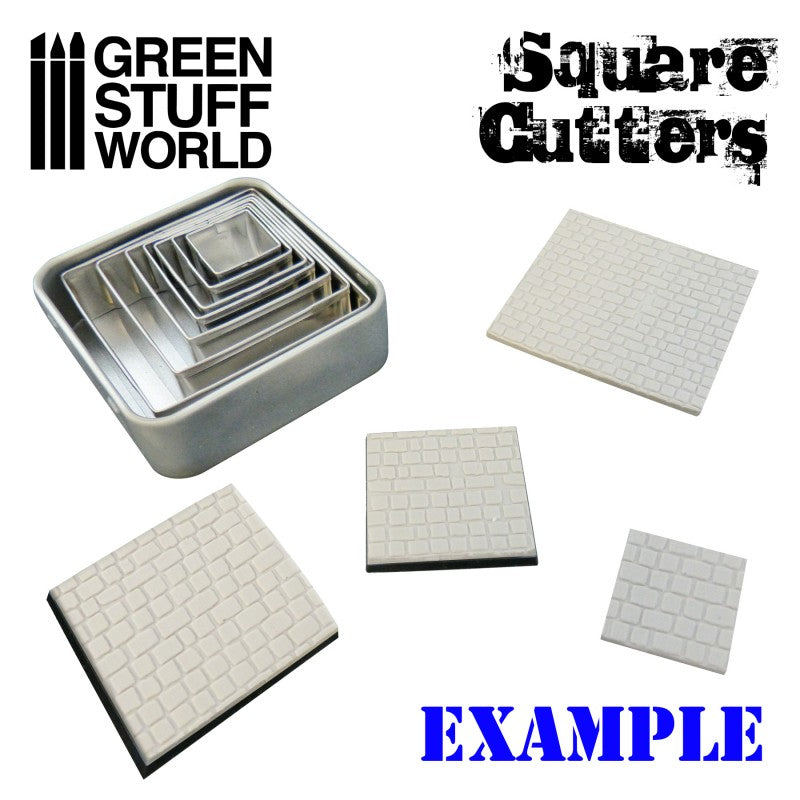 Squared Cutters for Bases - Green Stuff World