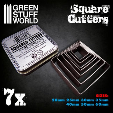 Squared Cutters for Bases - Green Stuff World