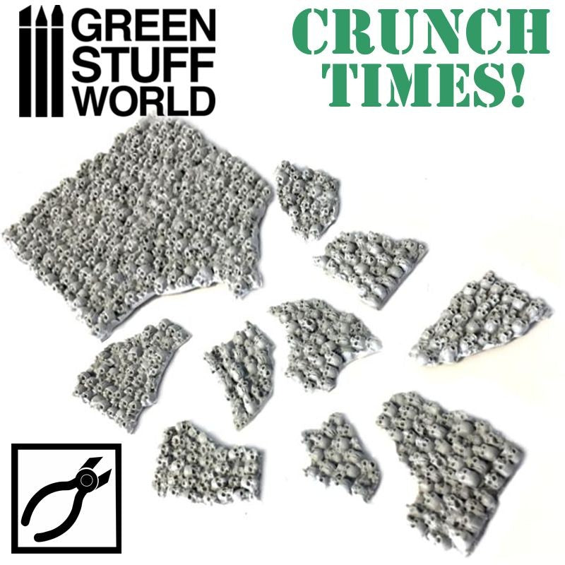 Stacked Skull Plates - Crunch Times! - Green Stuff World