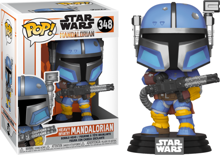 Heavy Infantry Mandalorian #348 Star Wars The Mandalorian Pop! Vinyl