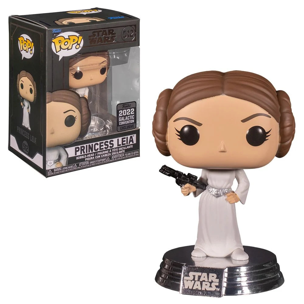 Princess Leia (2022 Galactic Convention) #512 Star Wars Pop! Vinyl