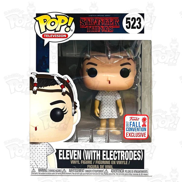 Eleven [with Electrodes] (2017 Fall Convention} #523 Stranger Things Pop! Vinyl