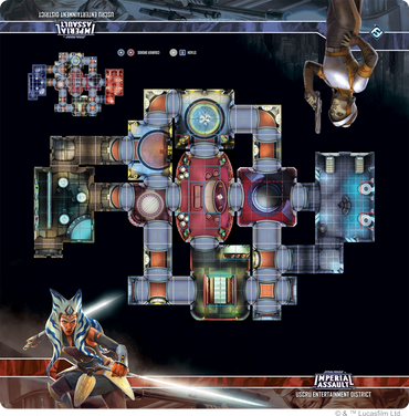 Uscru Entertainment District Skirmish Map