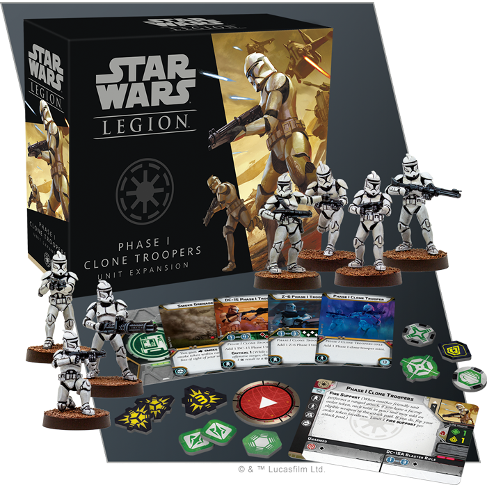 Star Wars Legion Phase I Clone Troopers Unit Expansion