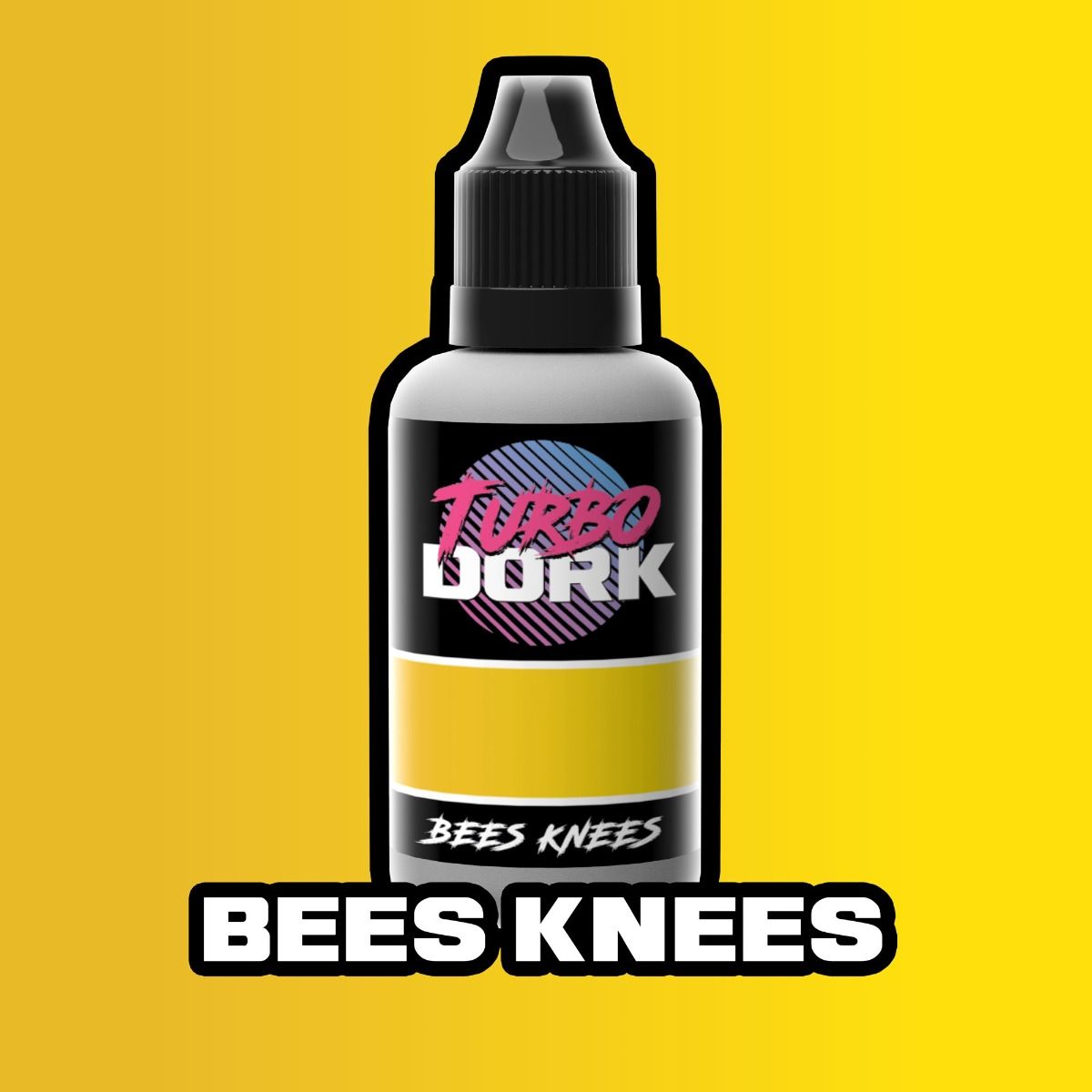 Turbo Dork Bees Knees Metallic Acrylic Paint 20ml Bottle