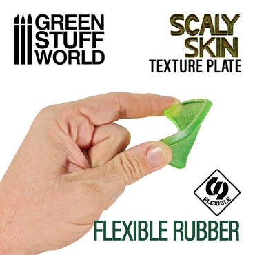 Texture Plate - Scaly Skin / Lizard Skin - Green Stuff World