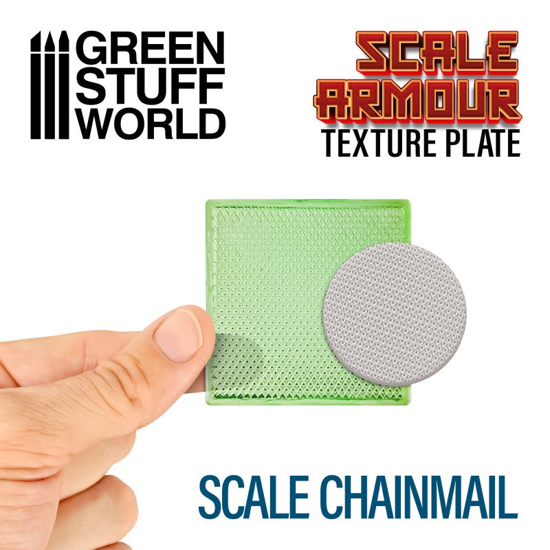 Texture Plate - Samurai Scale Armour - Green Stuff World