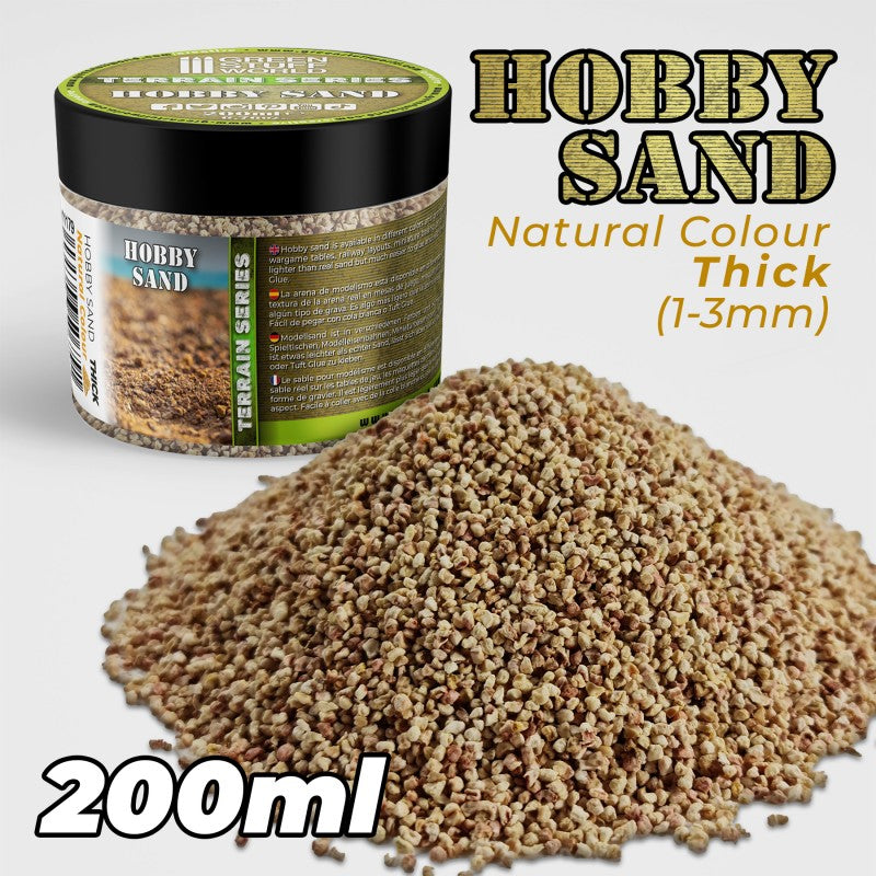 Thick Hobby Sand - Natural 200ml - Green Stuff World