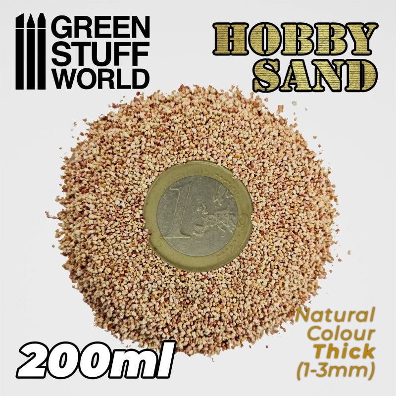 Thick Hobby Sand - Natural 200ml - Green Stuff World