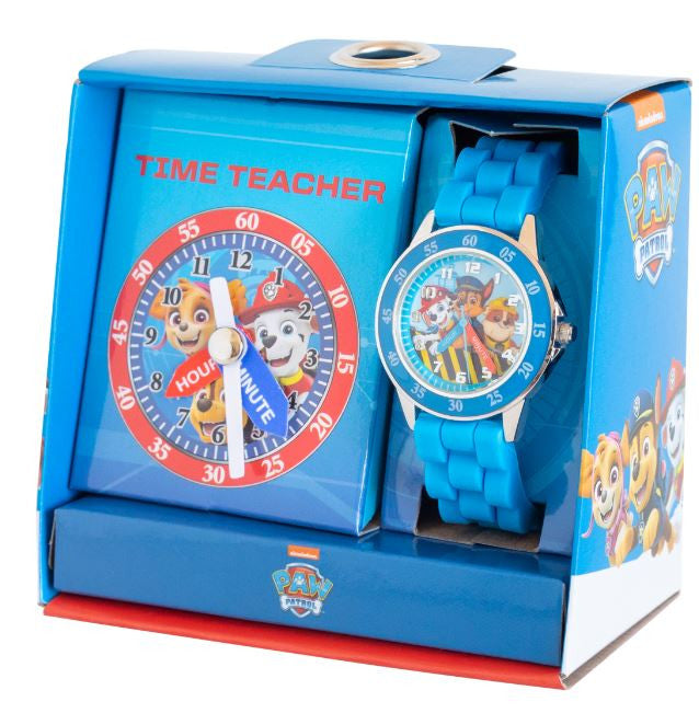 Time Teacher Watch Pack - Paw Patrol Blue