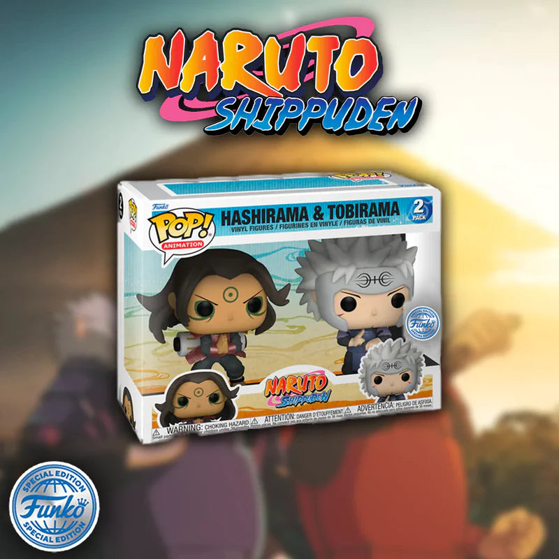 Hashirama & Tobirama (Special Edition) 2 Pack Naruto Shippuden Pop! Vinyl