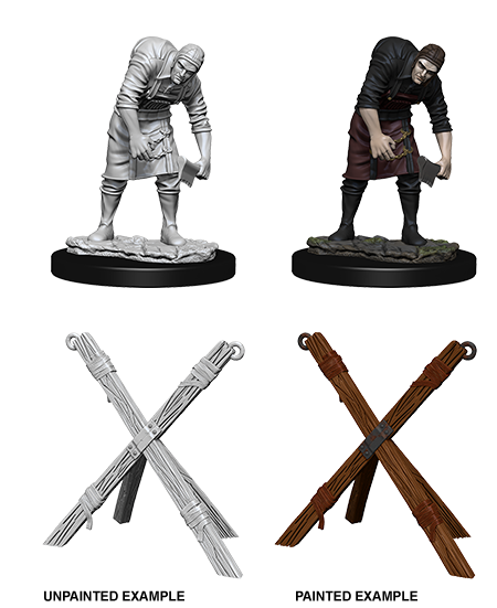 WizKids Deep Cuts Miniatures Assistant & Torture Cross