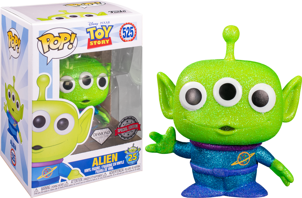 Alien (Diamond Glitter Special Edition) #525 Pop! Vinyl