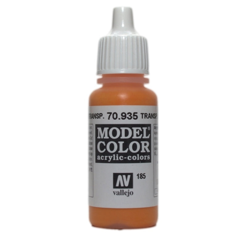 Vallejo Model Colour - Transparent Orange 17 ml