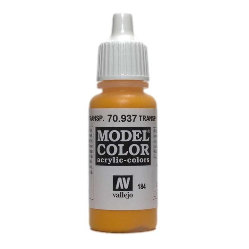 Vallejo Model Colour - Transparent Yellow 17 ml