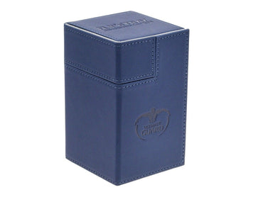 Ultimate Guard Flip n Tray Deck Case 100+ Standard Size XenoSkin Blue Deck Box
