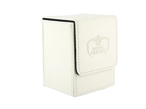 Ultimate Guard Flip Deck Case 100+ Standard Size White Deck Box