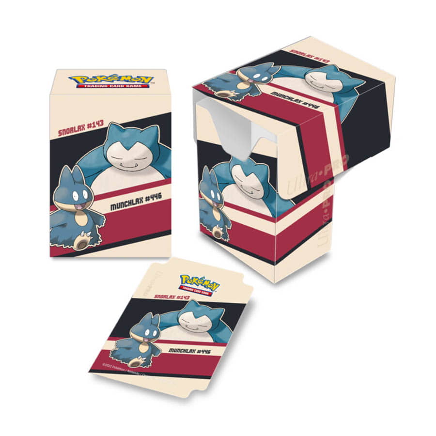 Ultra Pro Pokemon Deck Box Snorlax & Munchlax