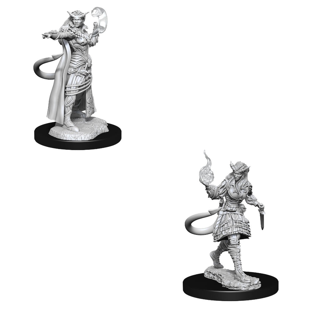 D&D Nolzurs Marvelous Unpainted Miniatures Tiefling Sorcerer Female