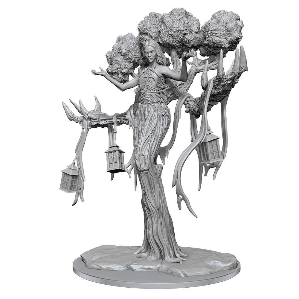 Magic the Gathering Unpainted Miniatures Wrenn and Seven