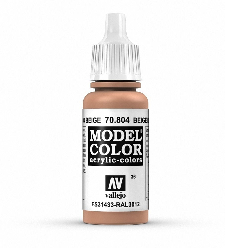 Vallejo Model Colour - Beige Red 17 ml