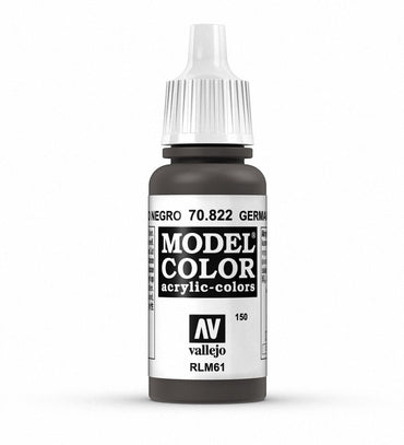 Vallejo Model Colour - German Cam Black Brown 17 ml