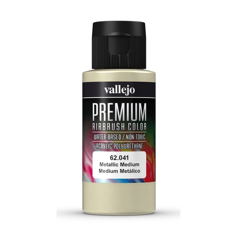 Vallejo Premium Colour - Metallic Medium 60 ml