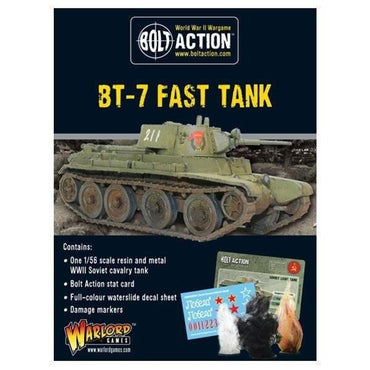 BT-7 Fast Tank - WWII Soviet Cavalry Tank - Bolt Action