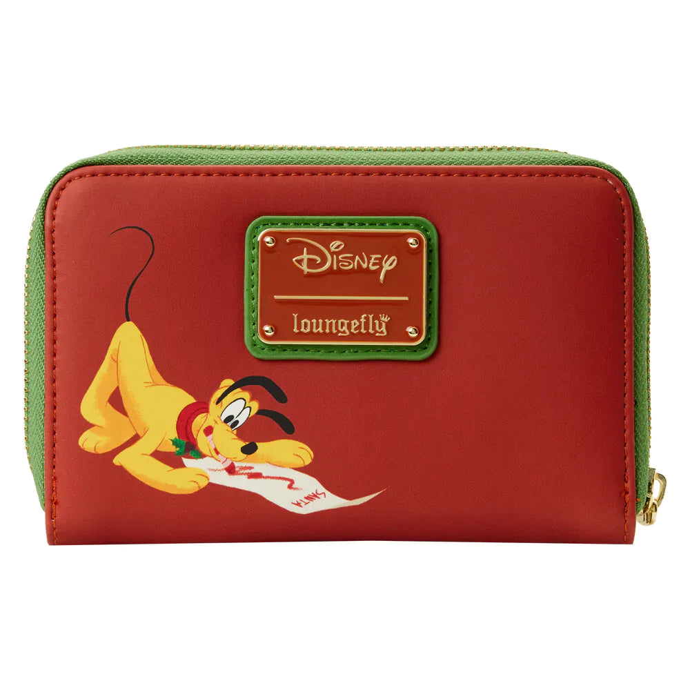 Mickey & Minnie Fireplace Zip Around Purse