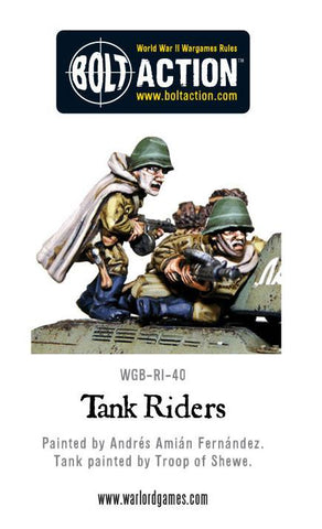 Tank Riders - WWII Soviet Army - Bolt Action