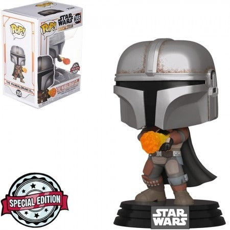 The Mandalorian Flame Throwing #355 Star Wars Mandalorian Pop! Vinyl