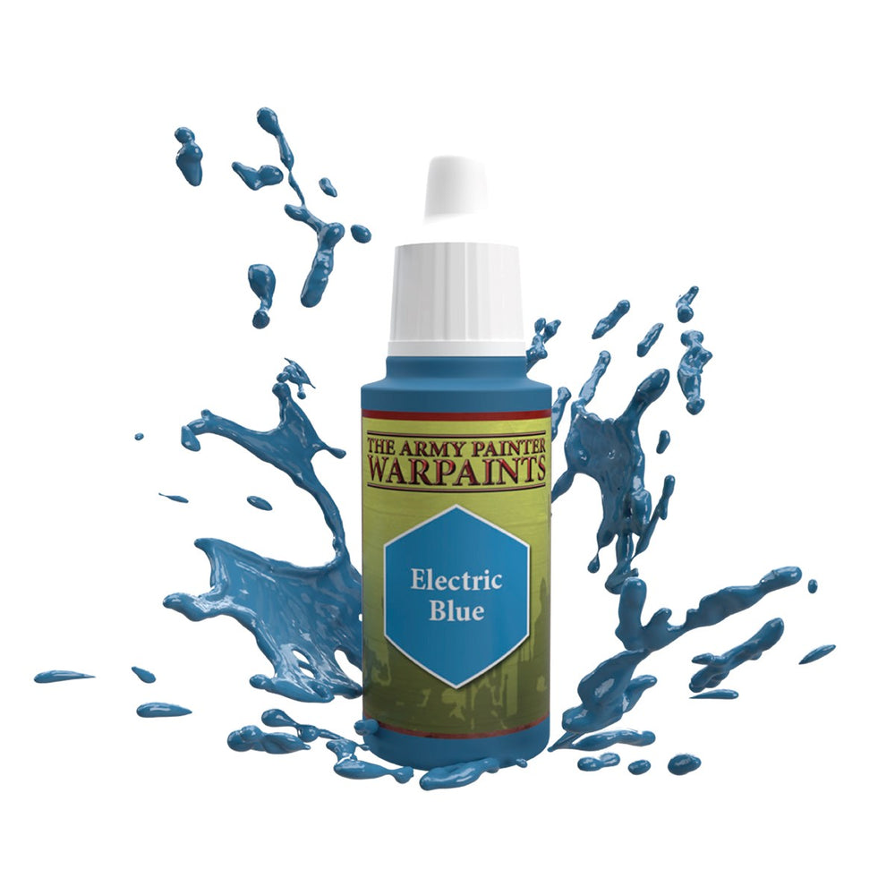 Army Painter Warpaints - Electric Blue Acrylic Paint 18ml