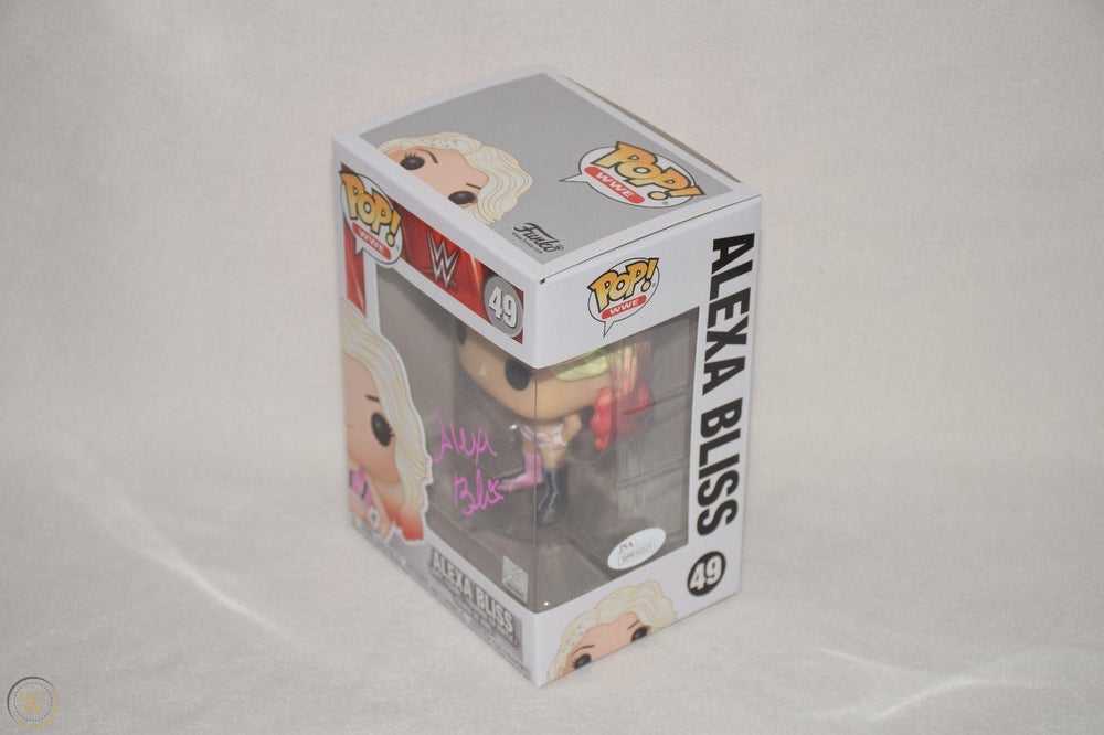 Alexa Bliss #49 WWE (Signed with JSA Certificate) Pop! Vinyl