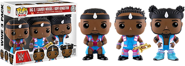 Big E/Xavier Woods/Kofi Kingston 3 Pack WWE Pop! Vinyl PRE-OWNED