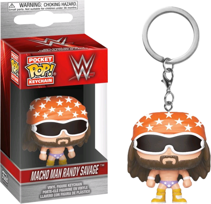 Macho Man Randy Savage - WWE Pop! Keychain