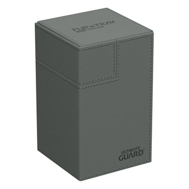 Ultimate Guard Flip n Tray 100+ XenoSkin Monocolor Grey Deck Box