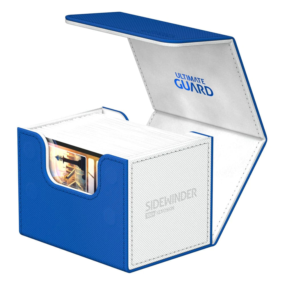 Ultimate Guard Synergy Sidewinder 100+ Blue/White Deck Box