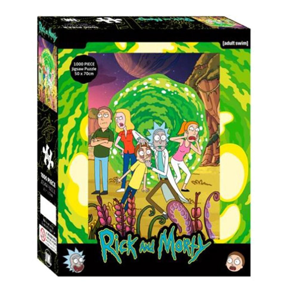 Rick And Morty - Portal 1000 Piece Puzzle